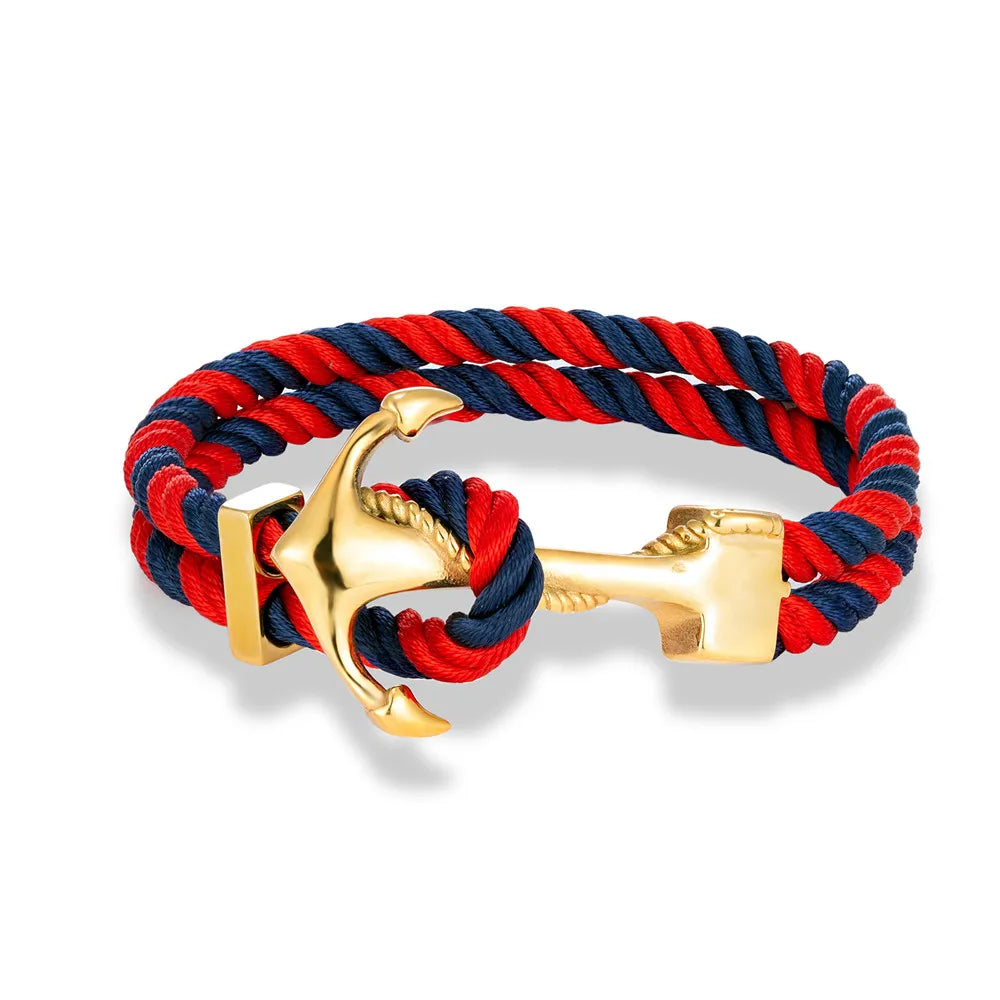 Anchor Bracelet Woven