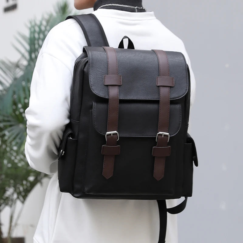 PU Backpack Leather