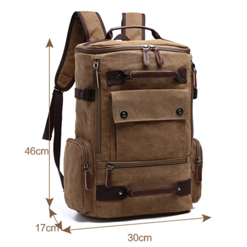 TAJA Backpack Vintage Canvas