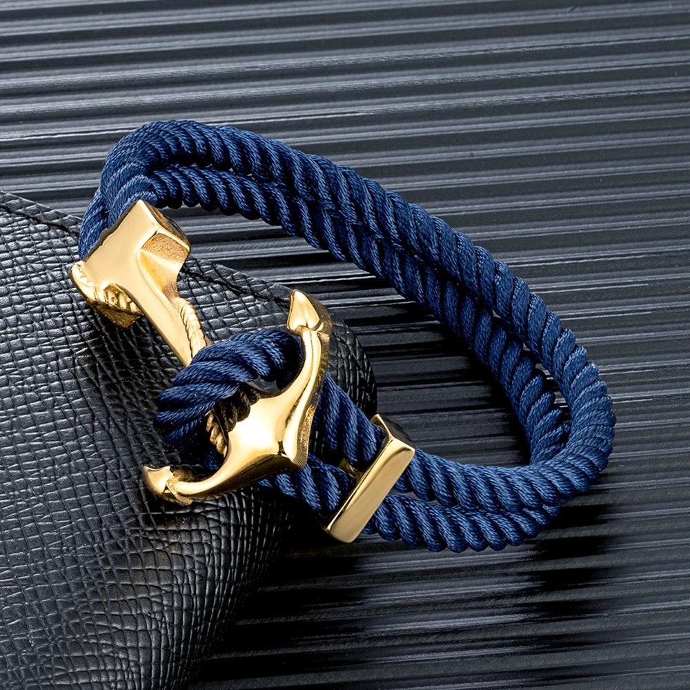 Anchor Bracelet Woven