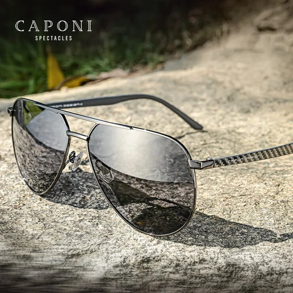 CAPONI  Polarized Carbon Fiber Sunglasses